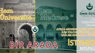 Hem Üniversite Hem Medrese Bir Arada