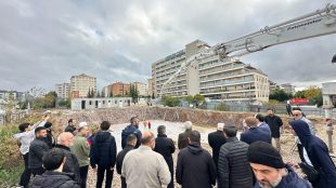 Hacı Hatun Öztürk Camii’nin Temel Atma Merasimi